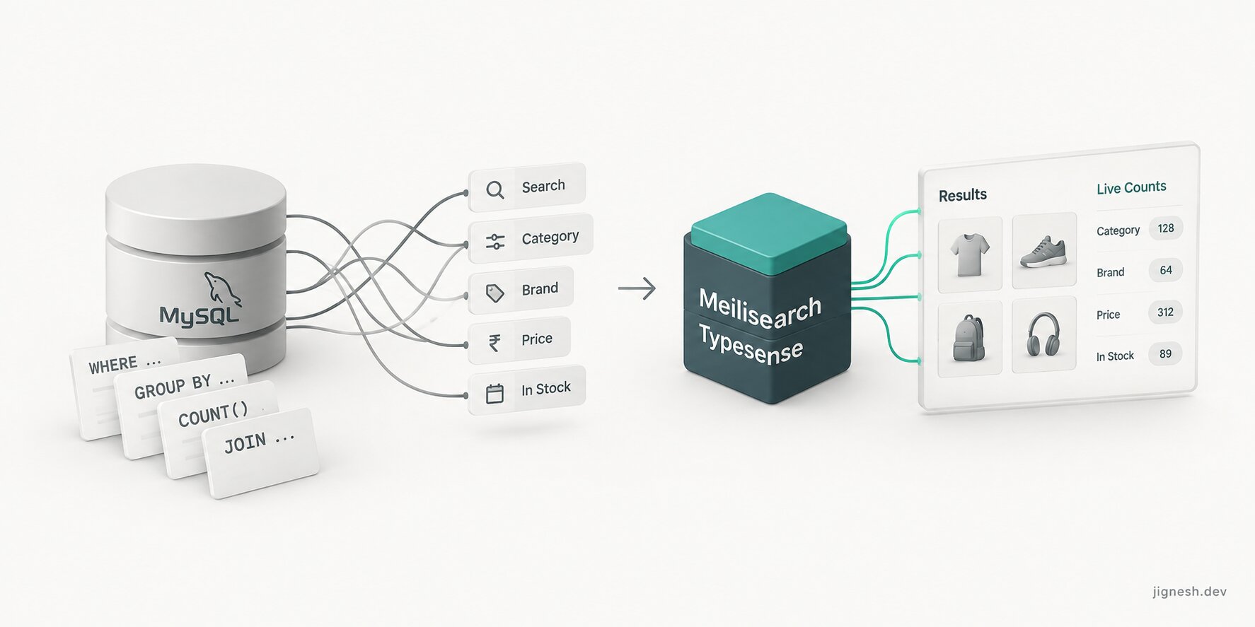 The 15-Filter Query That Broke Our MySQL Search